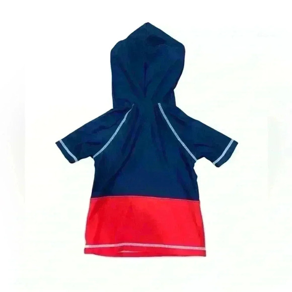 DISNEY BABY MICKEY MOUSE RASH GUARD SWIM SUIT WITH MICKEY EAR HOOD 18-24 months - Picture 3 of 3